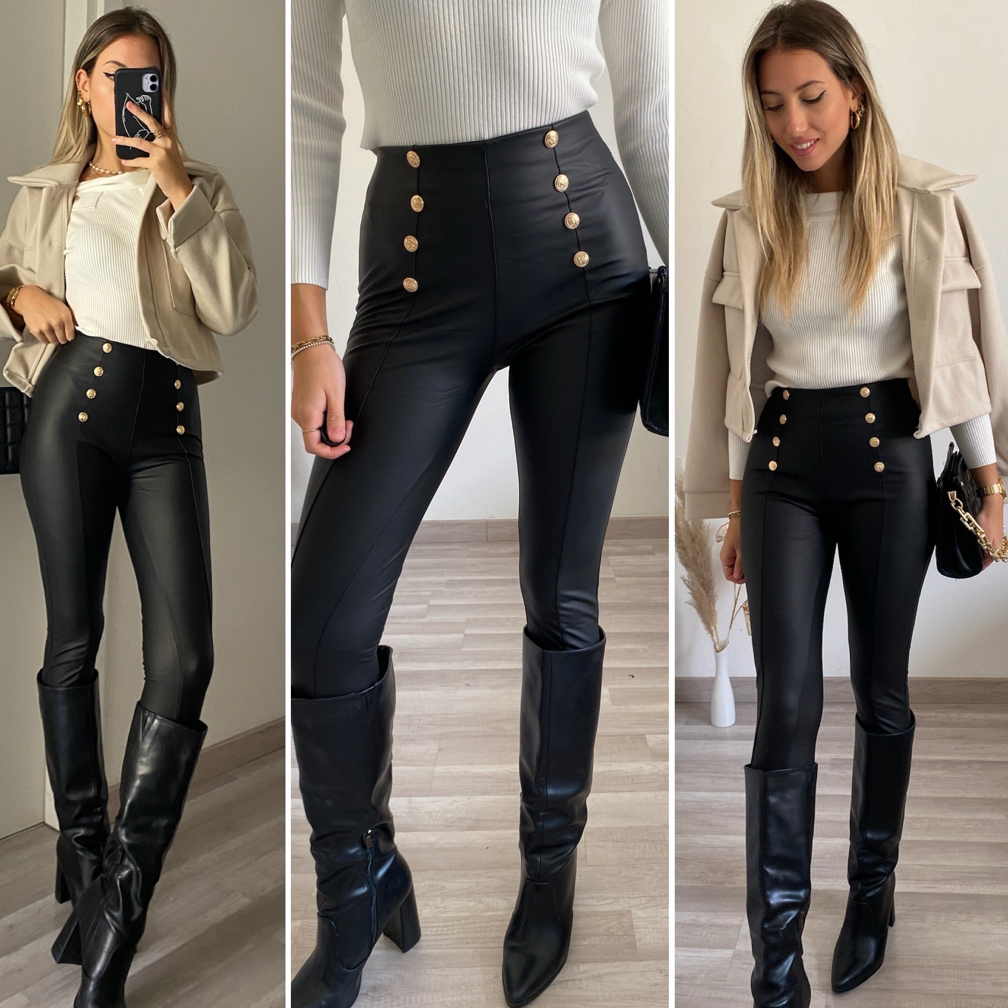 Faux Leather Leggings – Rhodes Boutique
