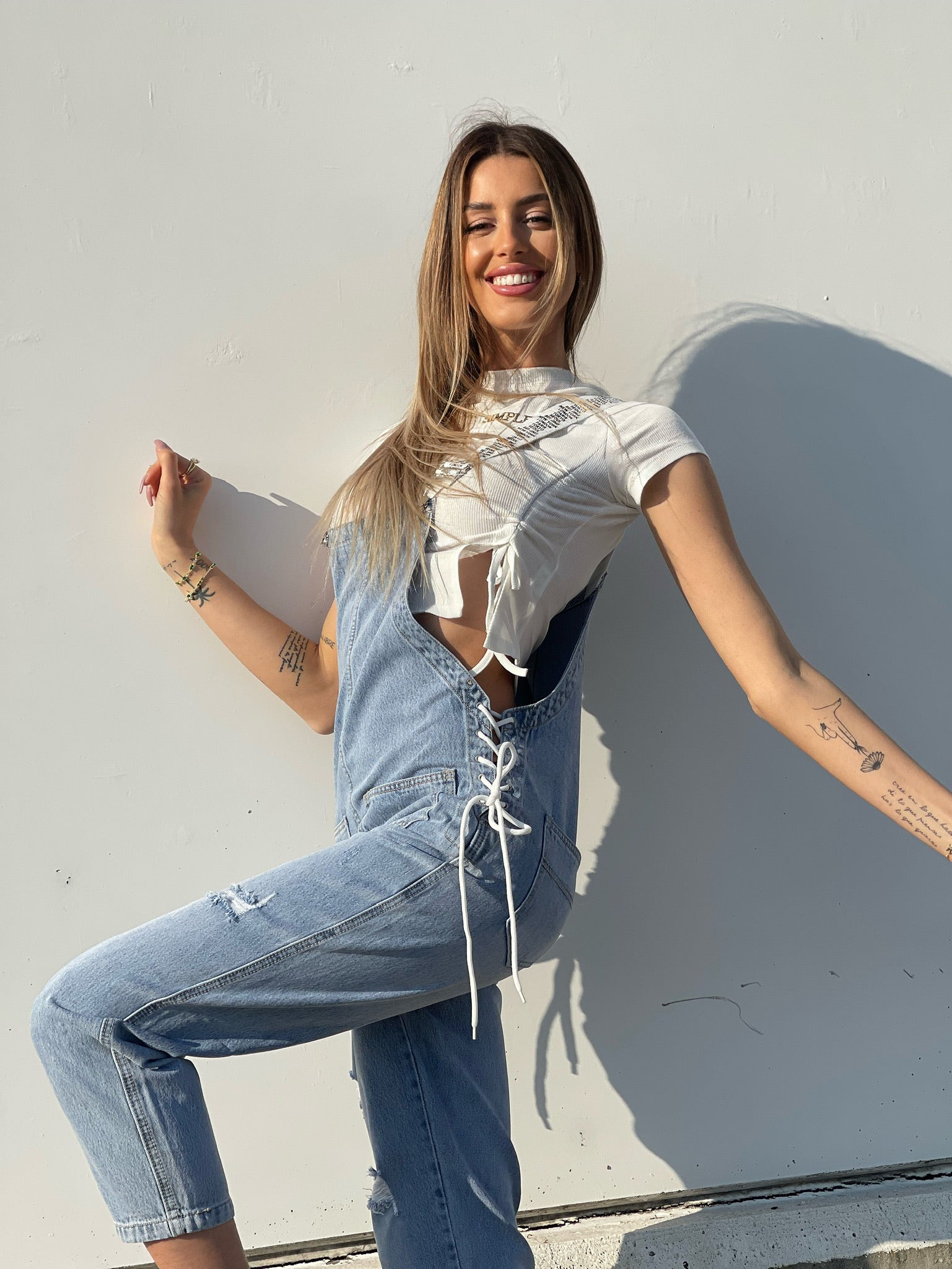 Salopette in jeans - R.a. Boutique 