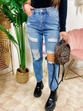 Jeans con strappi - R.a. Boutique 