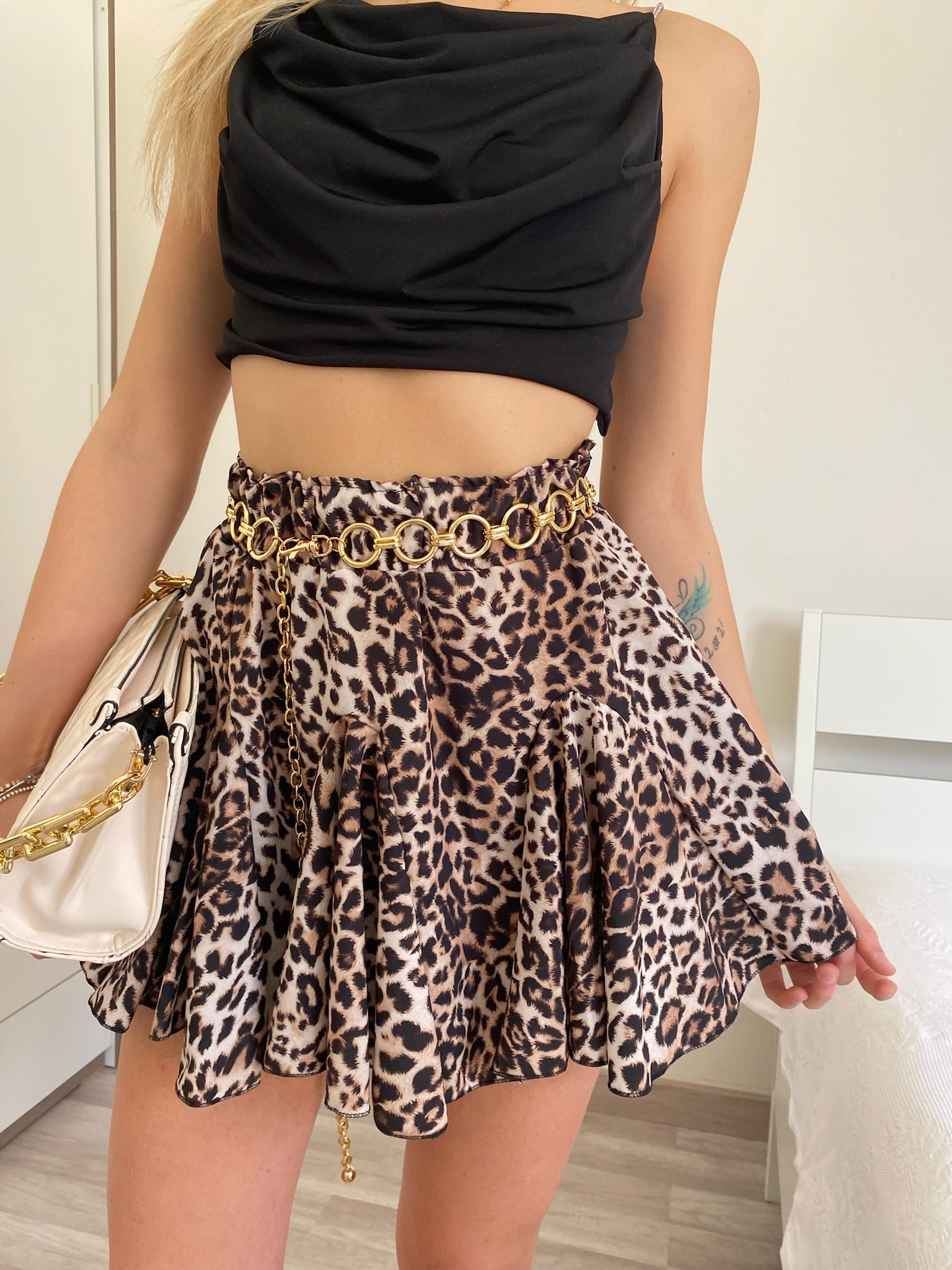 Gonna a ruota animalier - R.a. Boutique 