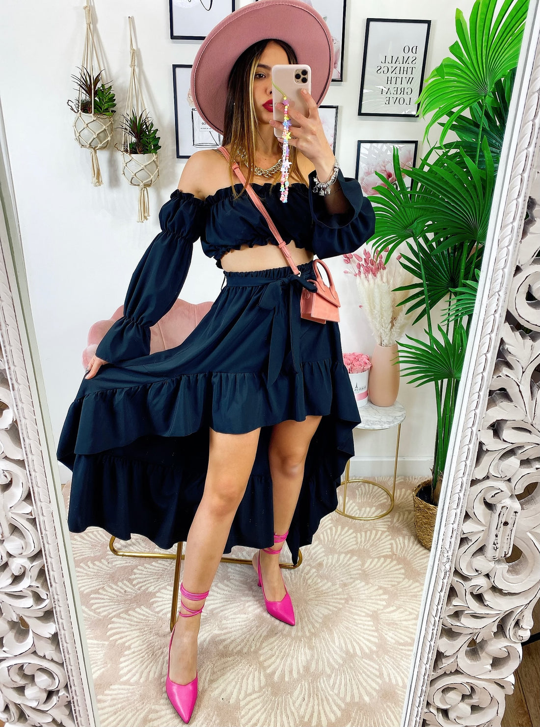 Completo Gonna e Top con fiocco - R.a. Boutique 