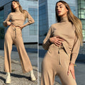 Completo Maglia e pantalone quality Camel - R.a. Boutique 