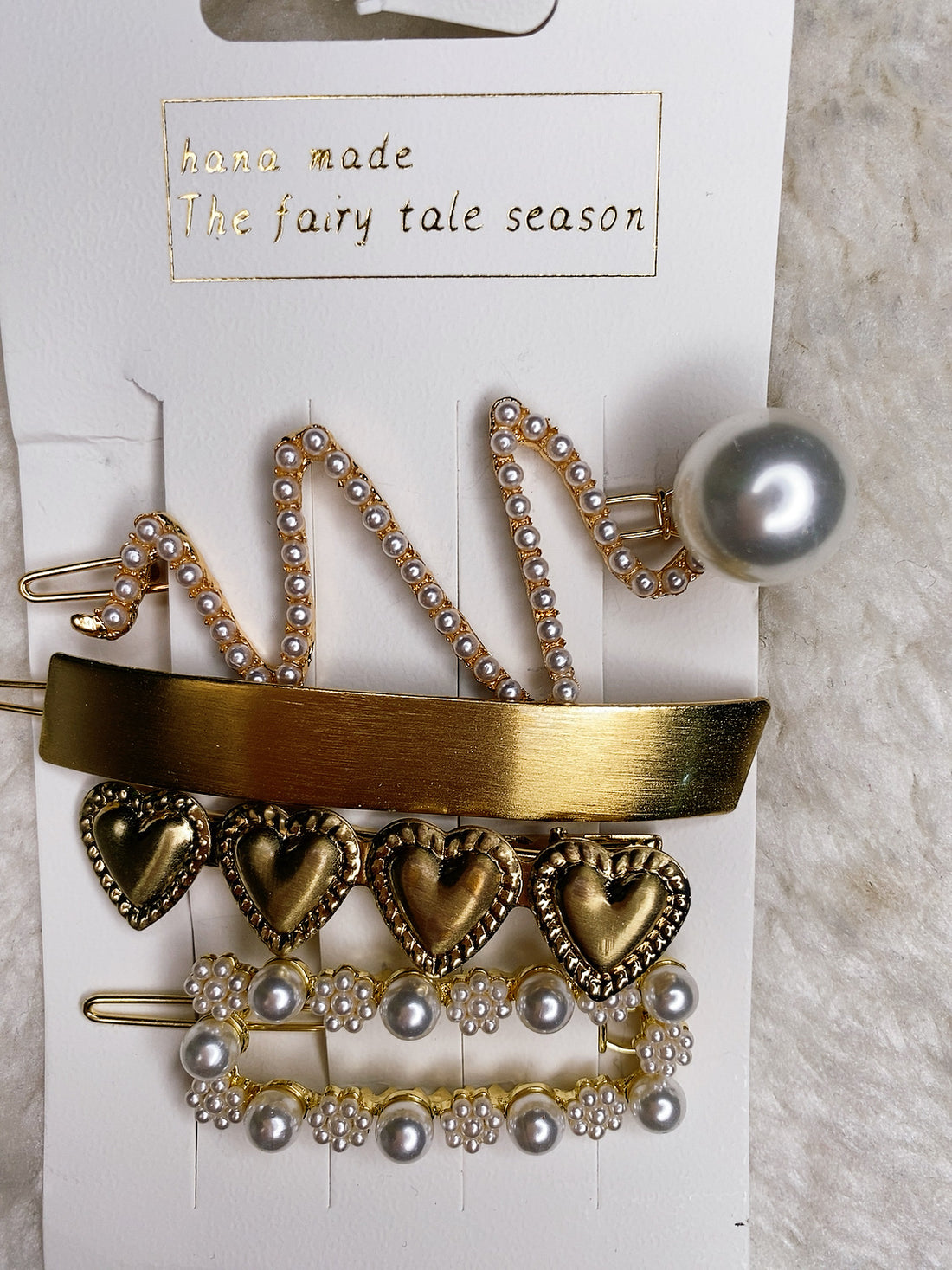 Mollettine con cuori e perle - R.a. Boutique 