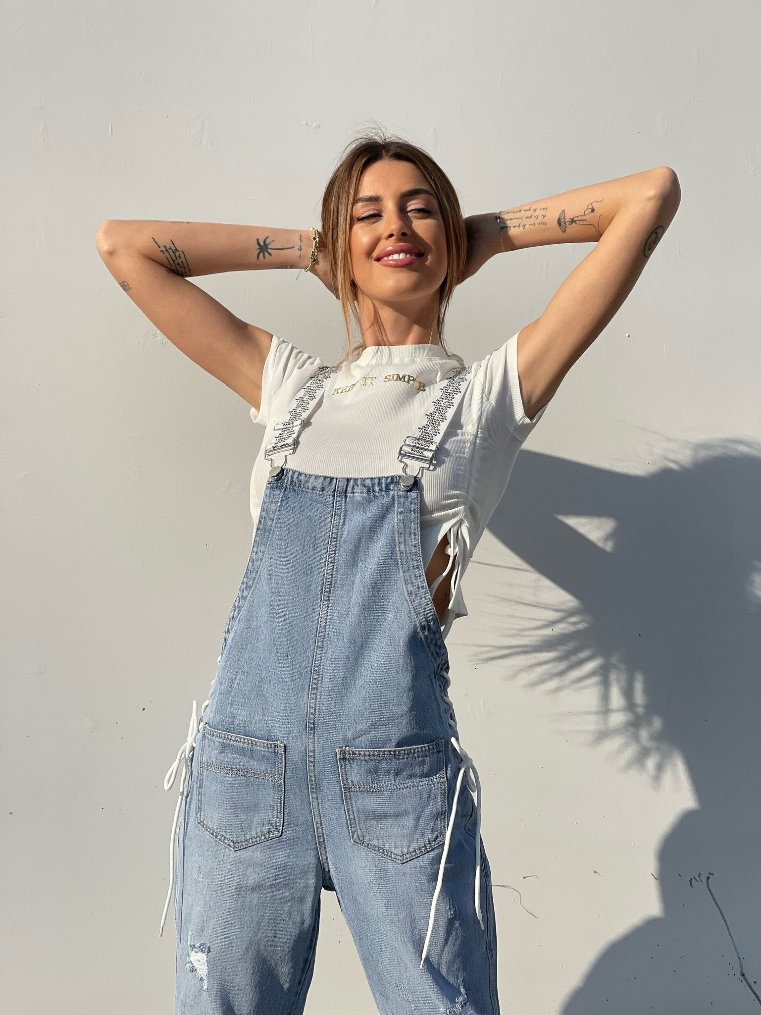 Salopette in jeans - R.a. Boutique 