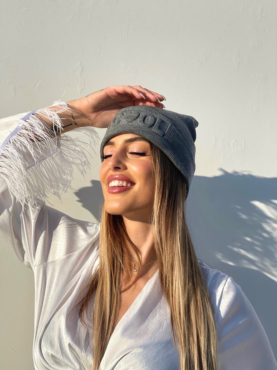 Cappello cool grigio - R.a. Boutique 