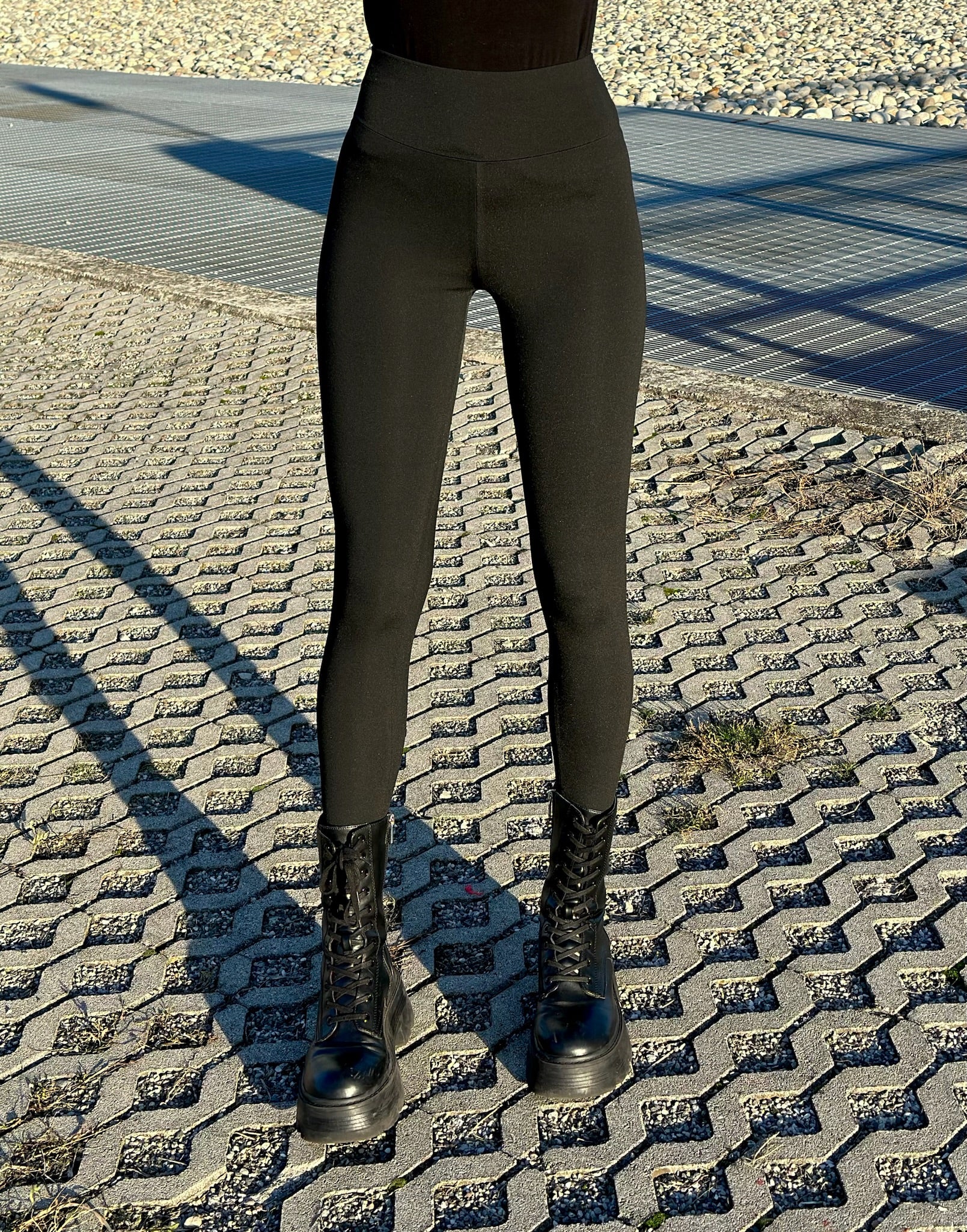 Leggins termico nero - R.a. Boutique 