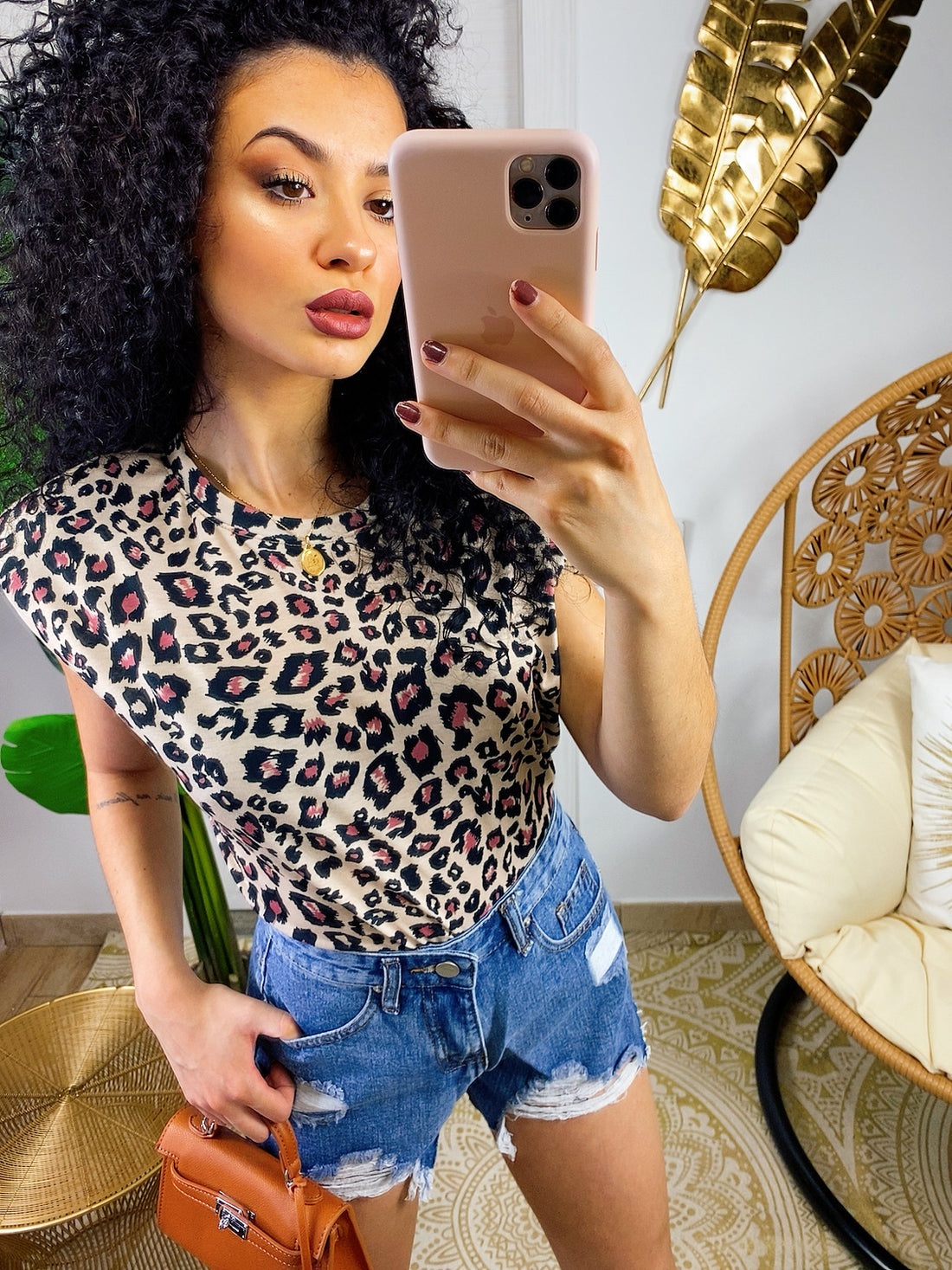 Short jeans con strappini - R.a. Boutique 