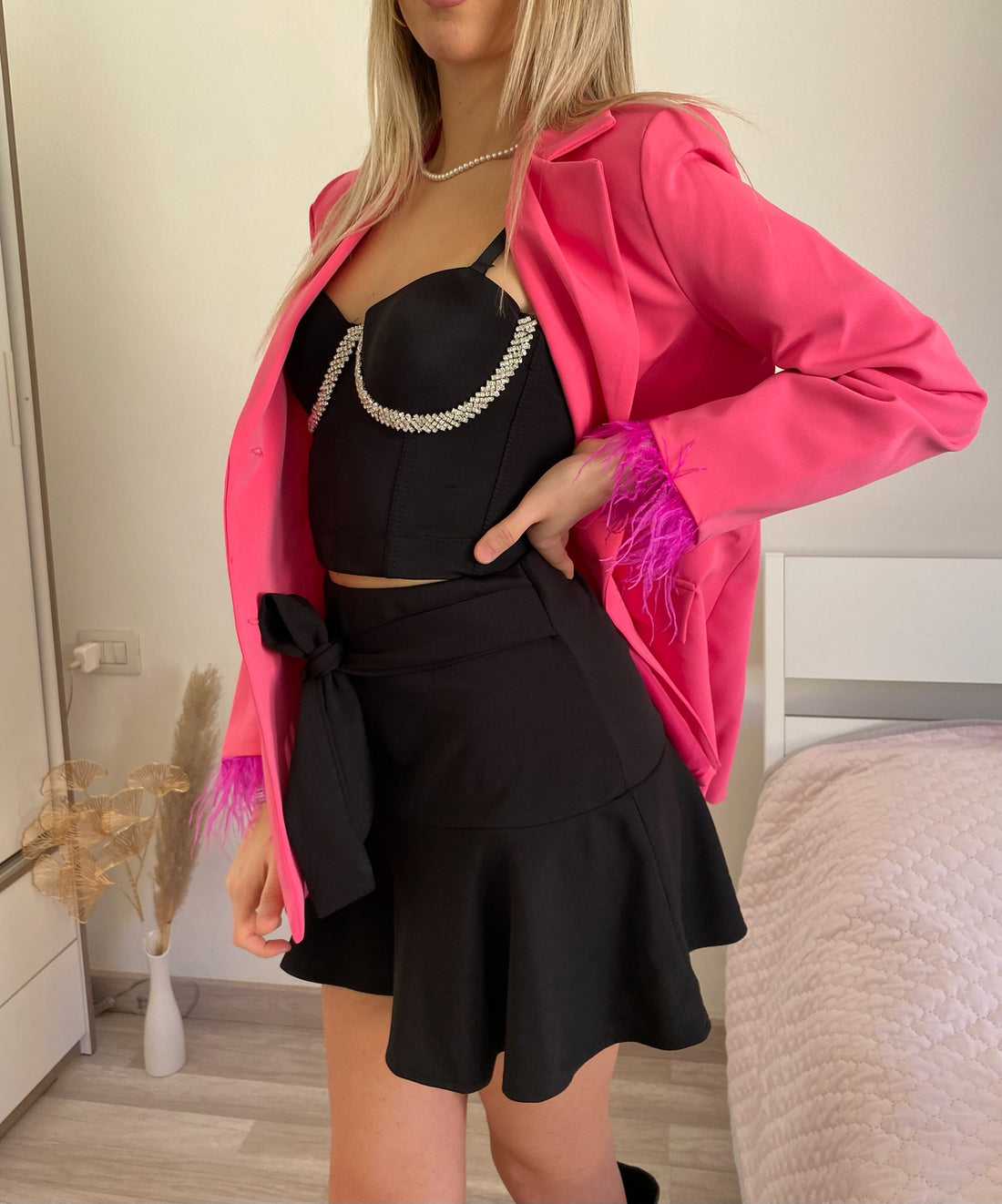 Gonna a ruota con fiocco - R.a. Boutique 