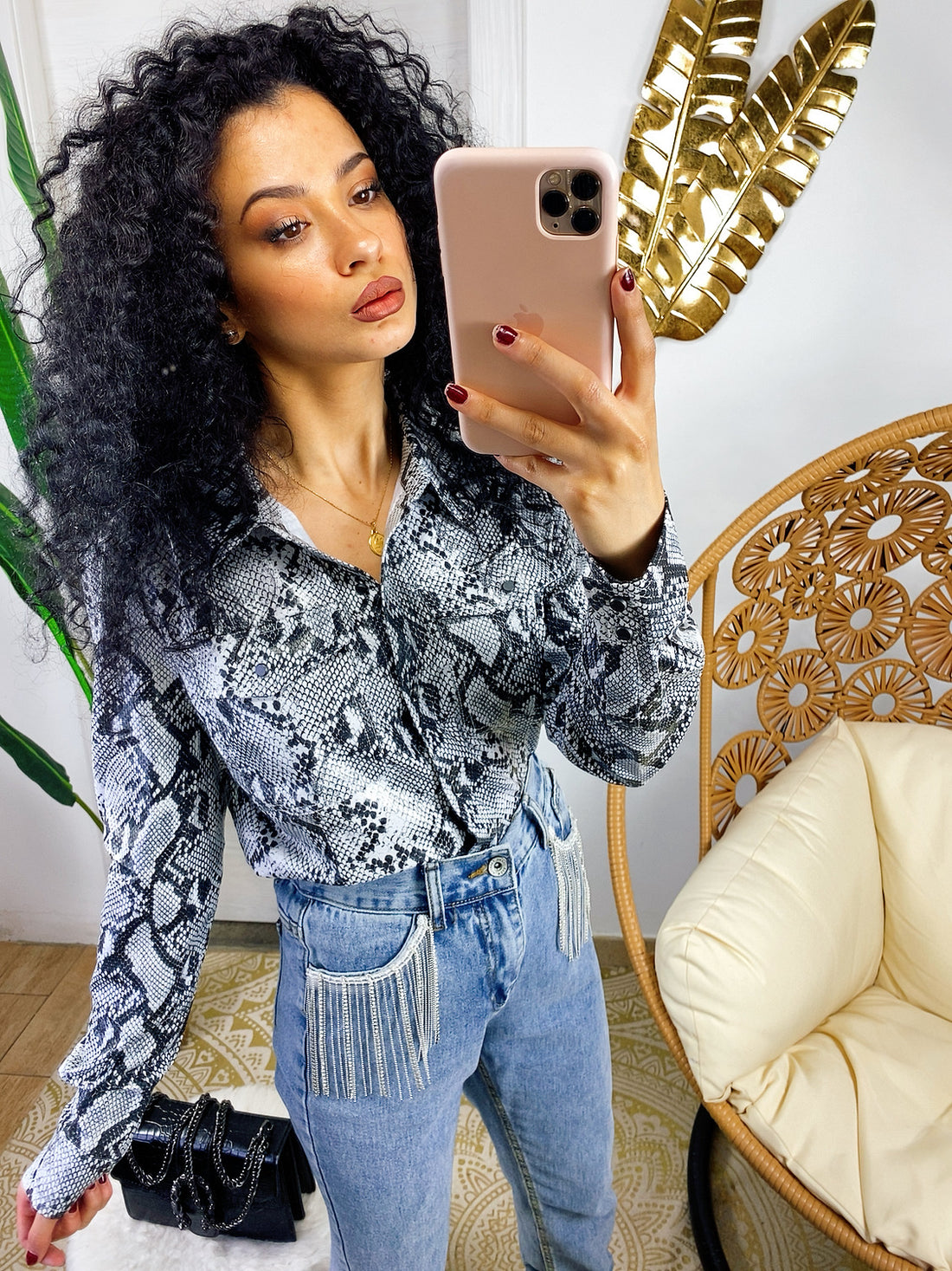 Camicia pitonata - R.a. Boutique 