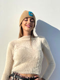 Cappello Camel C celeste - R.a. Boutique 