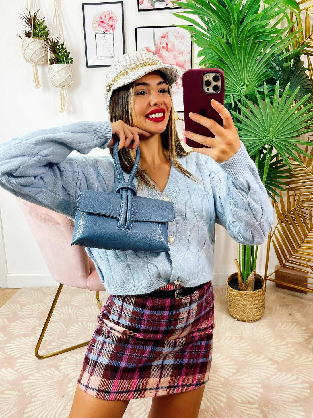 Maglione a trecce carta da zucchero, bottoni gioiello - R.a. Boutique 