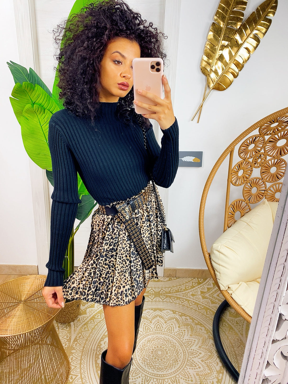 Maglioncino easy Black - R.a. Boutique 