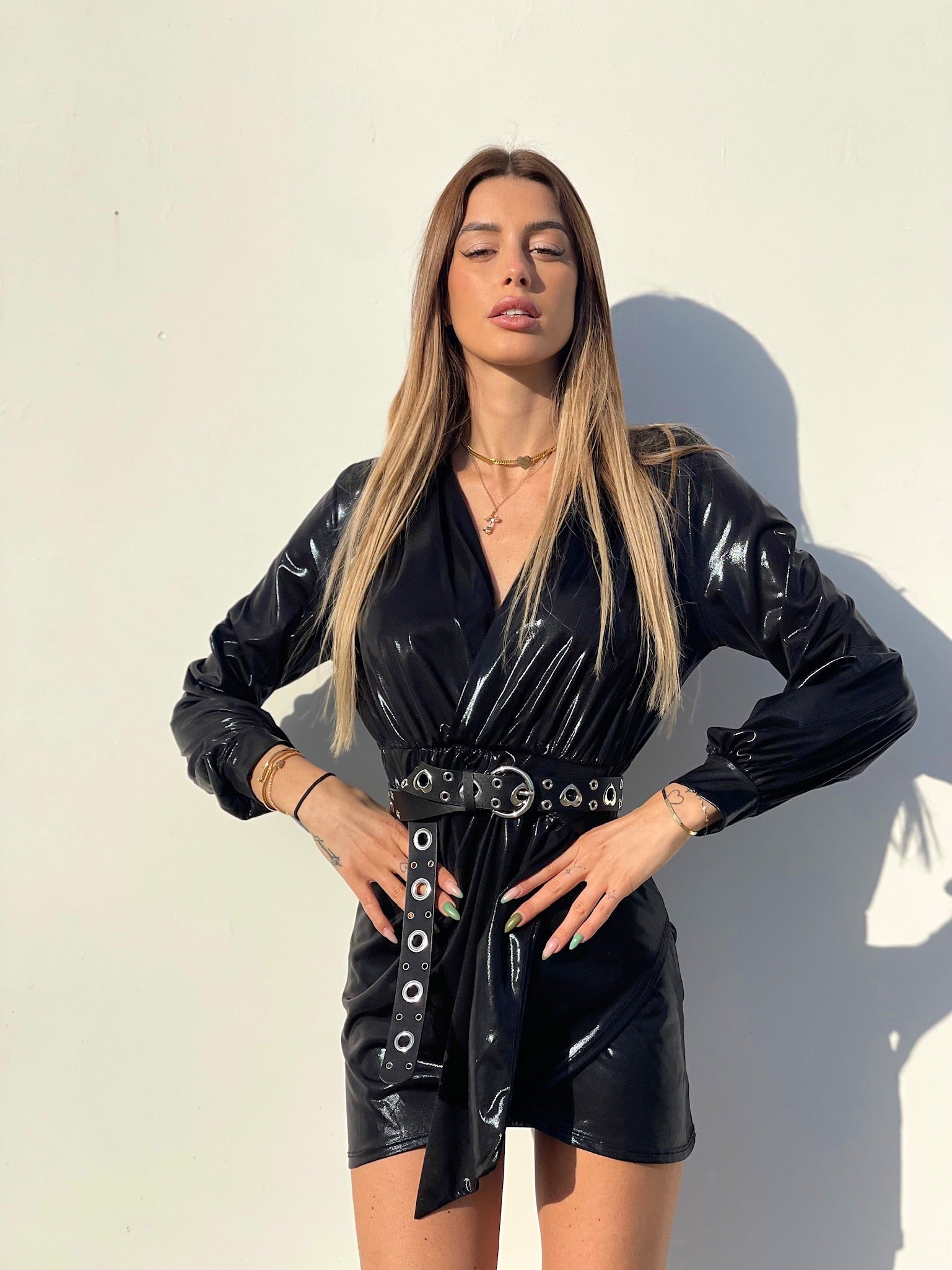 Abito glam night black - R.a. Boutique 