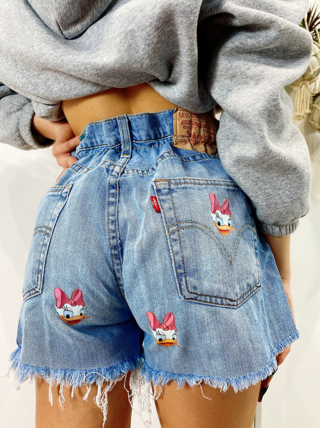 Short Levi’s Vintage con stampa Paperina bagno medio - R.a. Boutique 