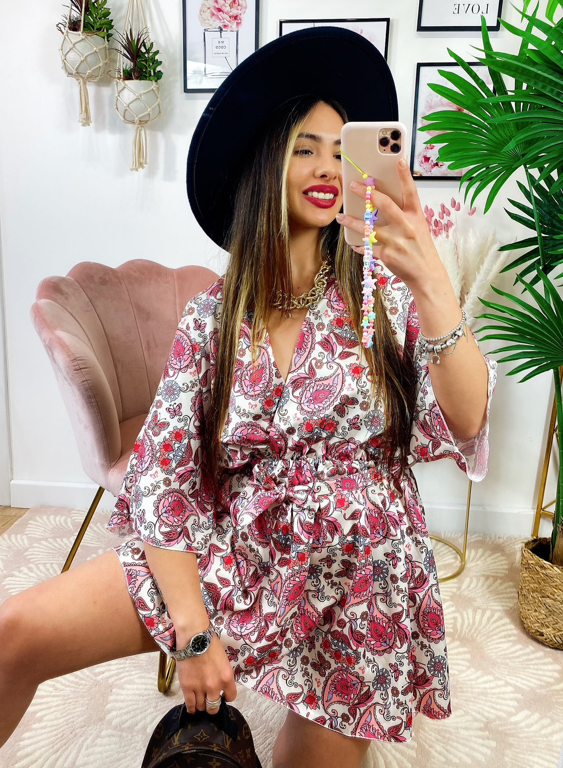 Abito etnico sfumature Rosa - R.a. Boutique 