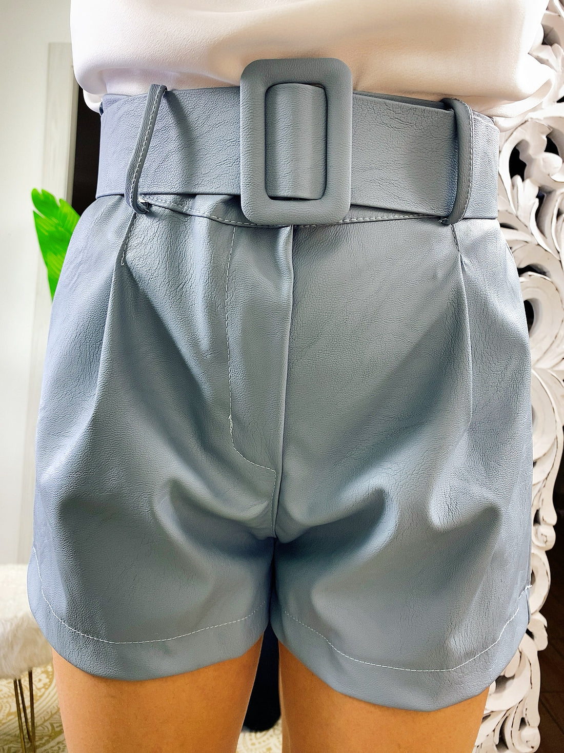 Short con cintura carta da zucchero - R.a. Boutique 