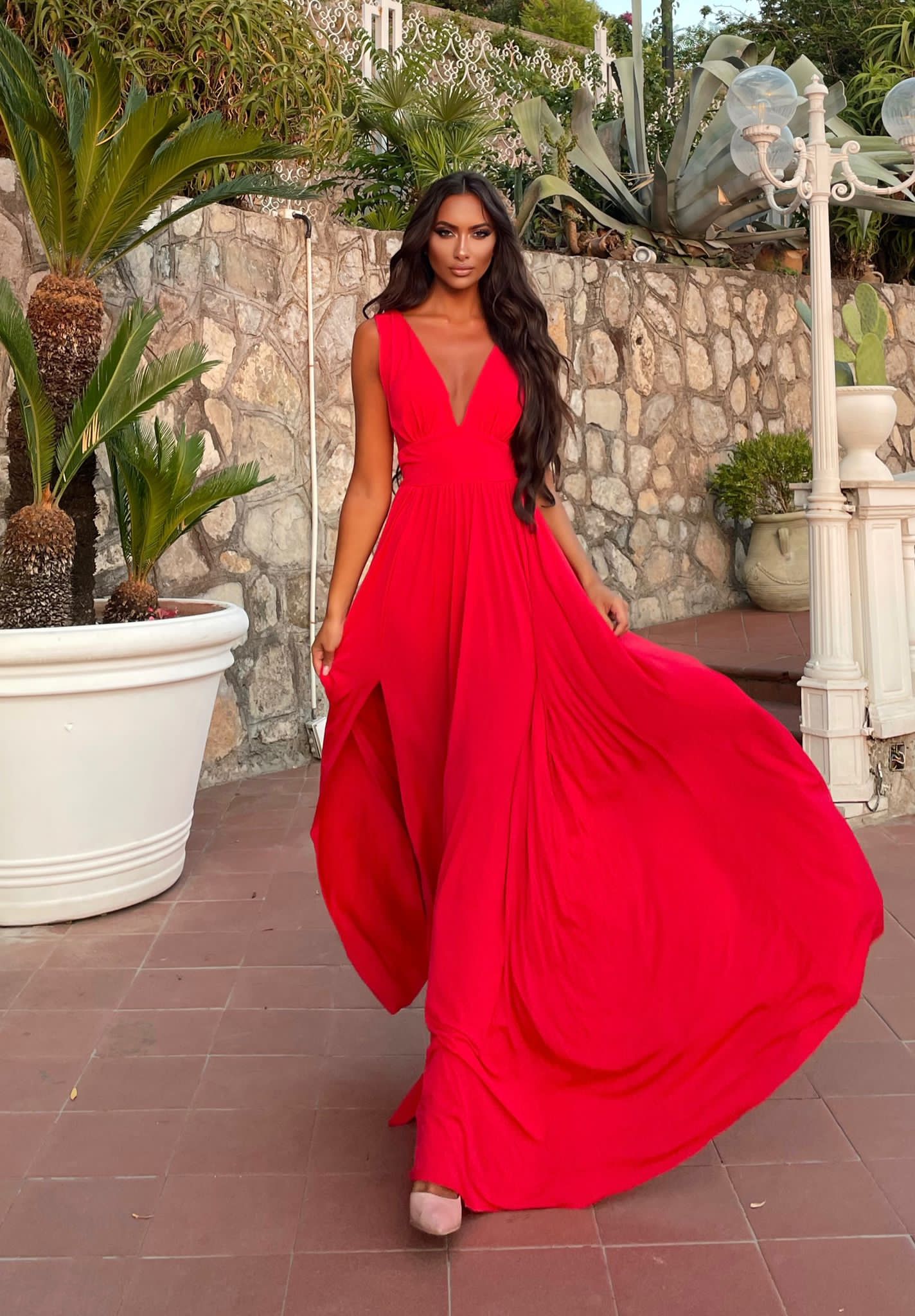 Nuovi Arrivi Nuna Lie Vestiti Saldi Abito Lungo Negozio