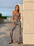 Completo animalier top e pantalone - R.a. Boutique 