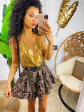 Top luxsequin gold - R.a. Boutique 