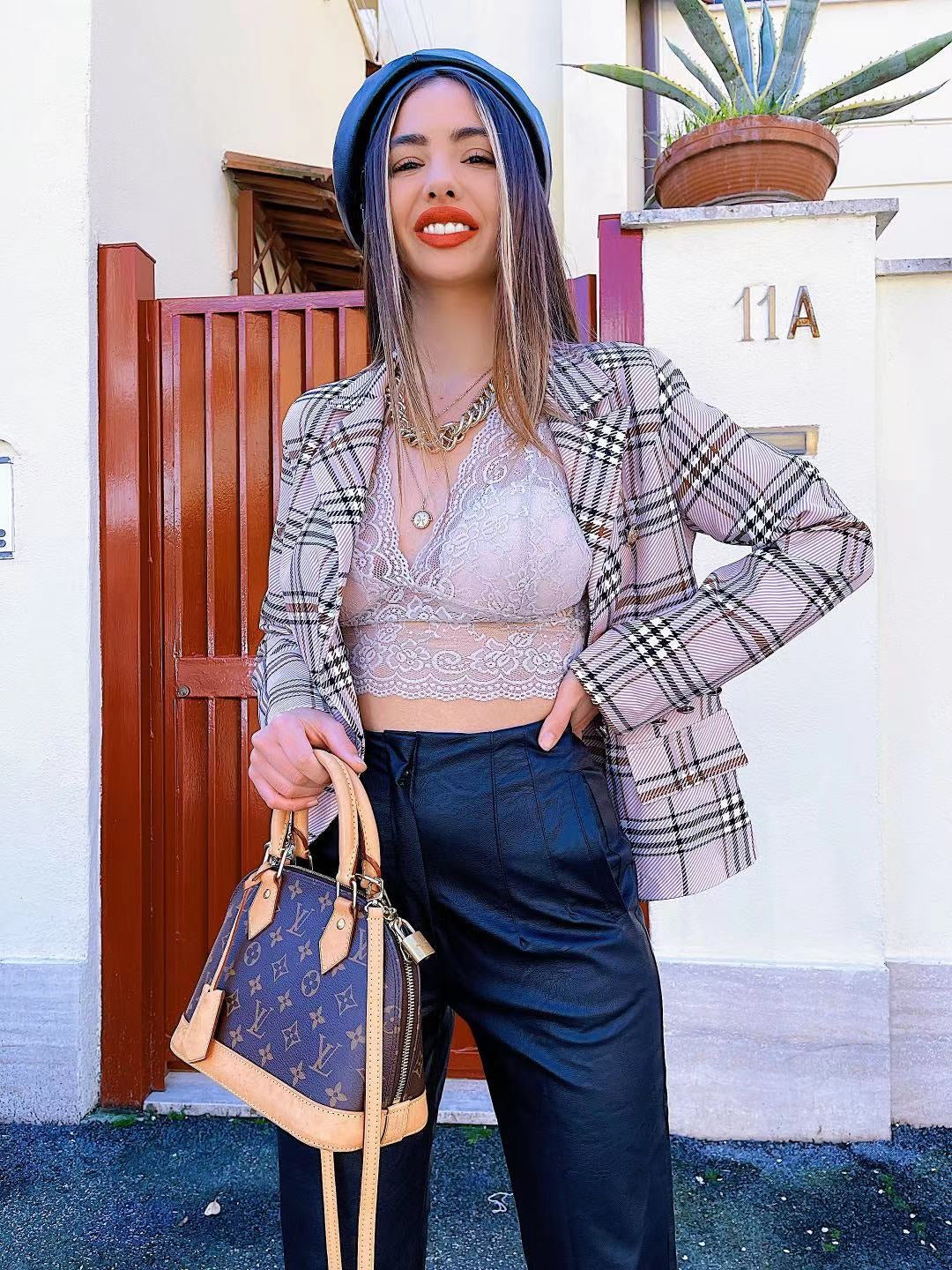 Blazer Paris check - R.a. Boutique 