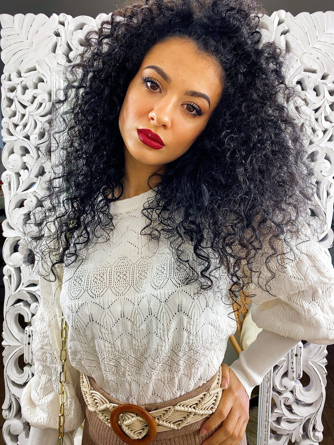 Maglioncino leggero traforato - R.a. Boutique 