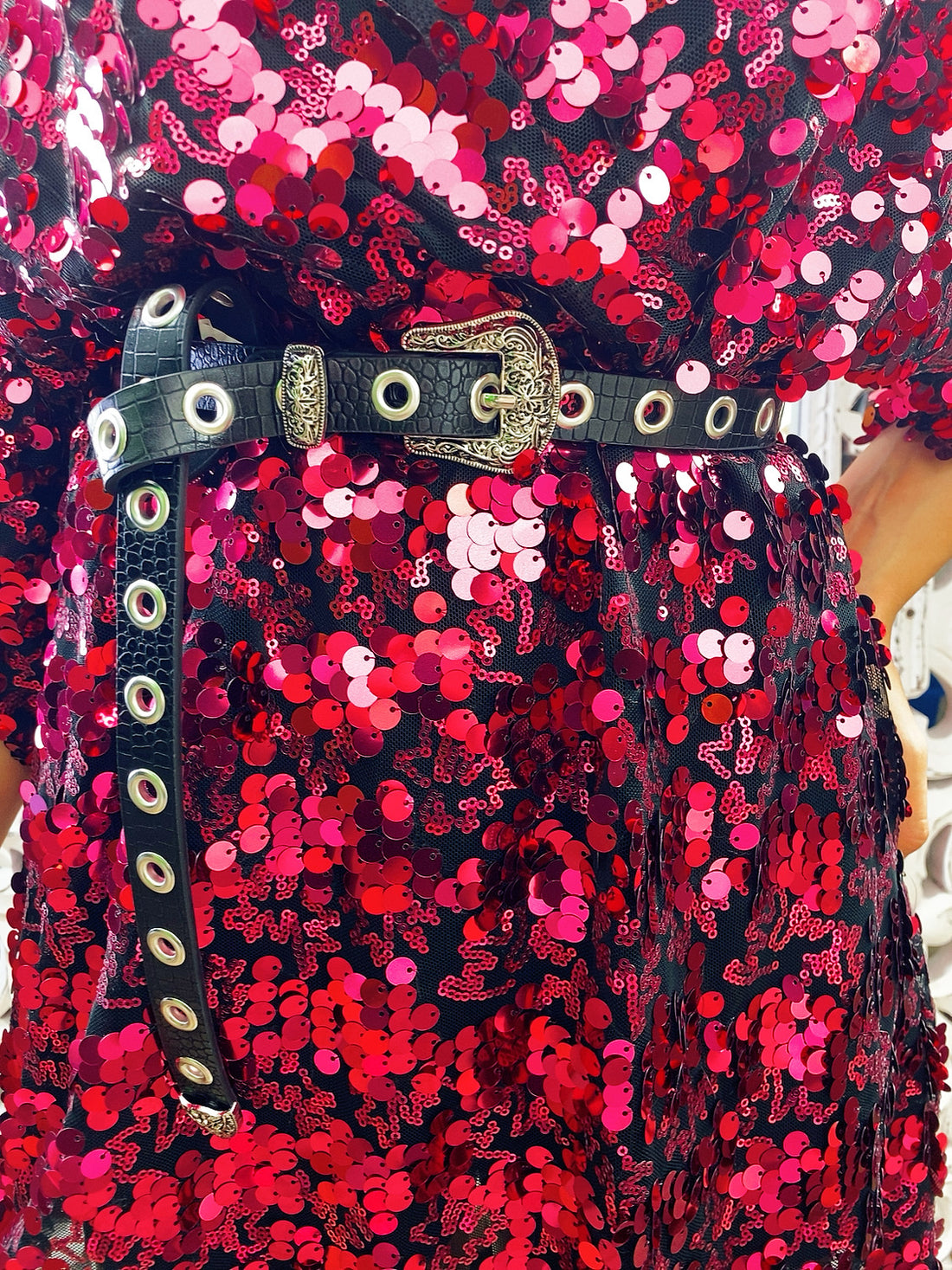 Cinturino con occhielli sottile - R.a. Boutique 