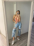 Jeans con cuori - R.a. Boutique 