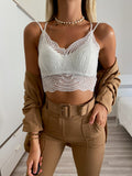 Bralette in pizzo bianco - R.a. Boutique 