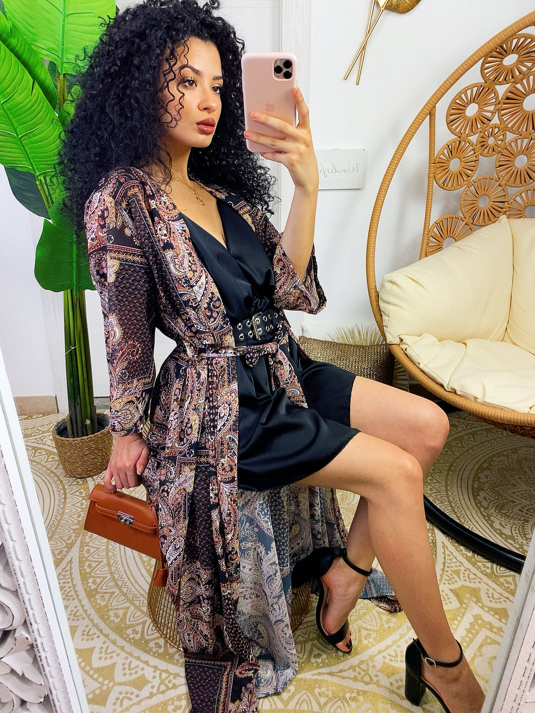 Maxi cardigan a fantasia - R.a. Boutique 