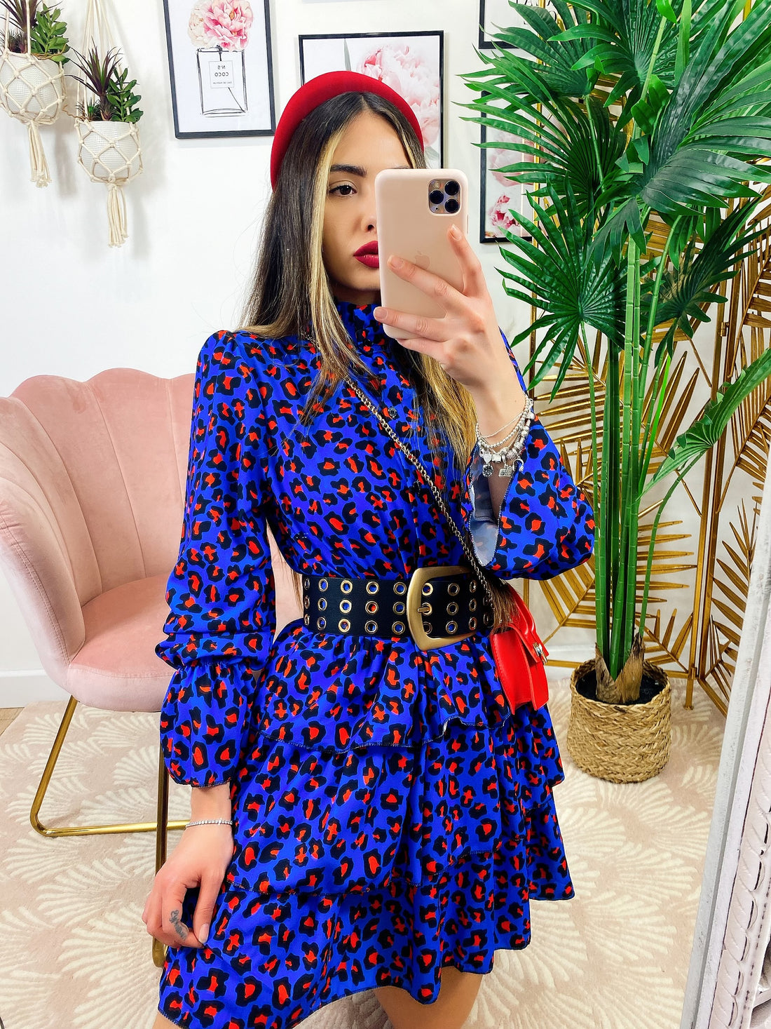 Abito maculato Blu - R.a. Boutique 