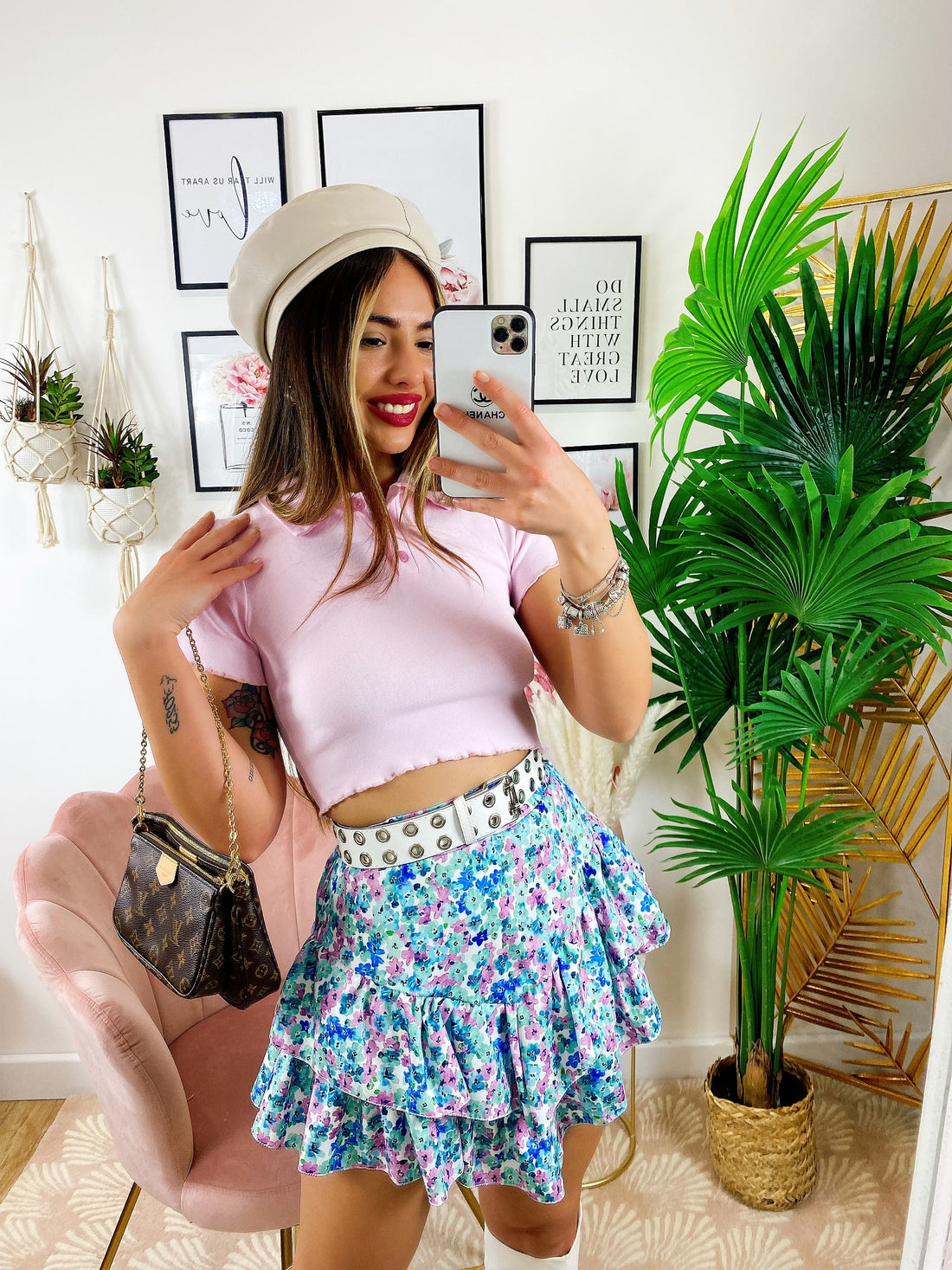 Top crop Rosa - R.a. Boutique 