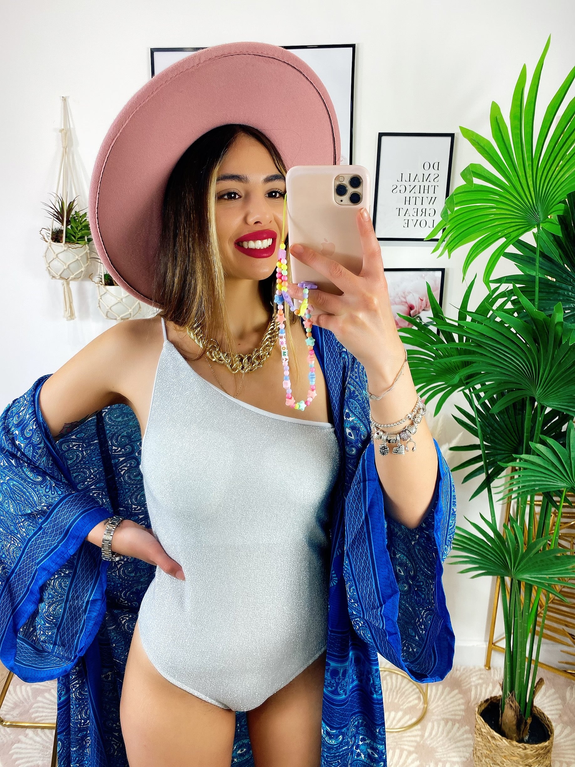 Kimono azzurro - R.a. Boutique 