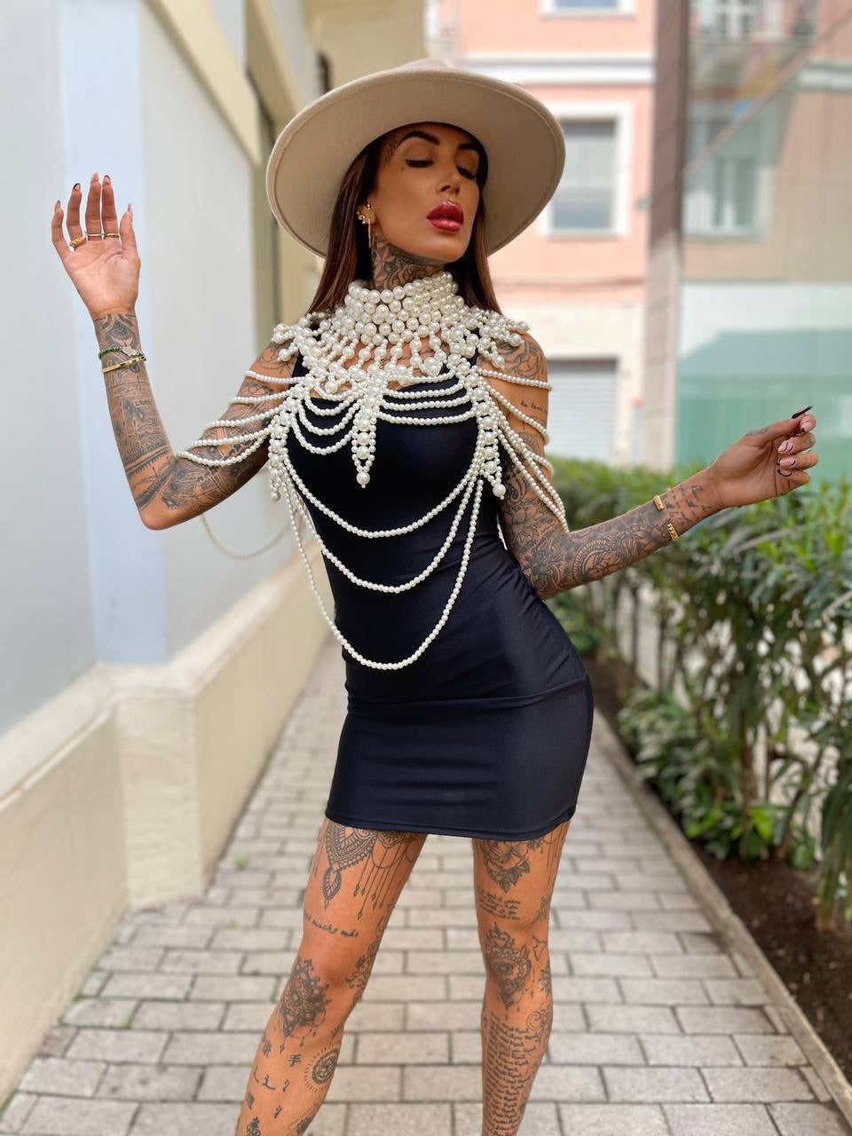 Abito nero basic - R.a. Boutique 