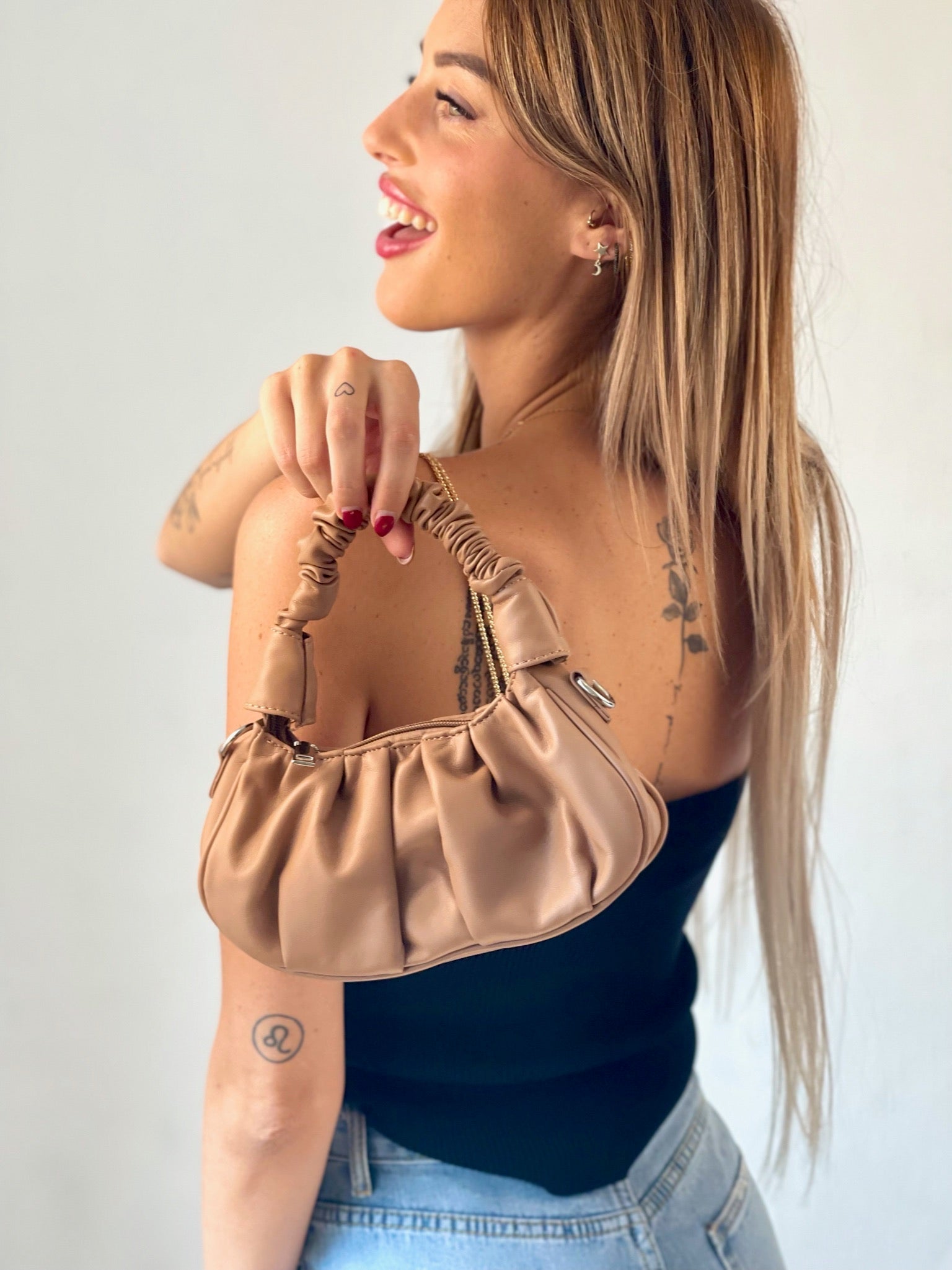 Mini bag nude - R.a. Boutique 