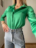 Body camicia verde smeraldo - R.a. Boutique 