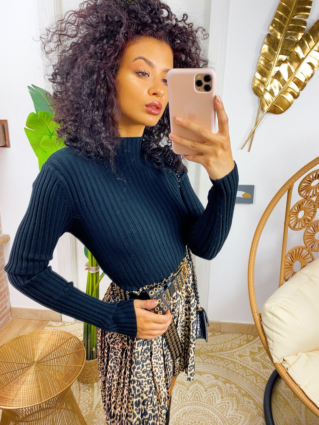 Maglioncino easy Black - R.a. Boutique 