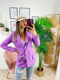 Blazer Purple con Borsetta - R.a. Boutique 