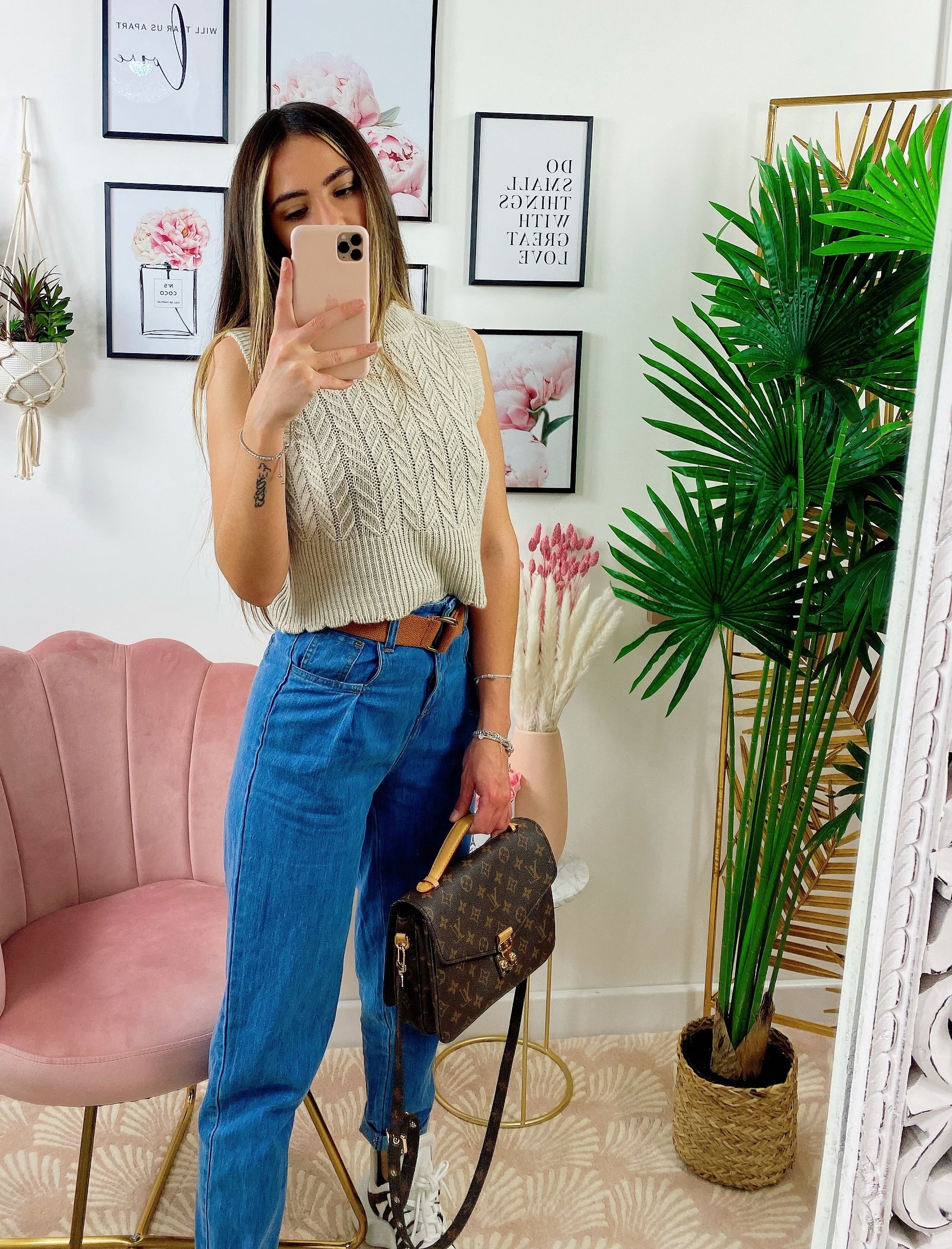 Smanicato primaverile beige - R.a. Boutique 