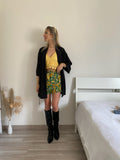 Top in pizzo giallo con pizzo - R.a. Boutique 