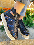 Sneakers paillette - R.a. Boutique 