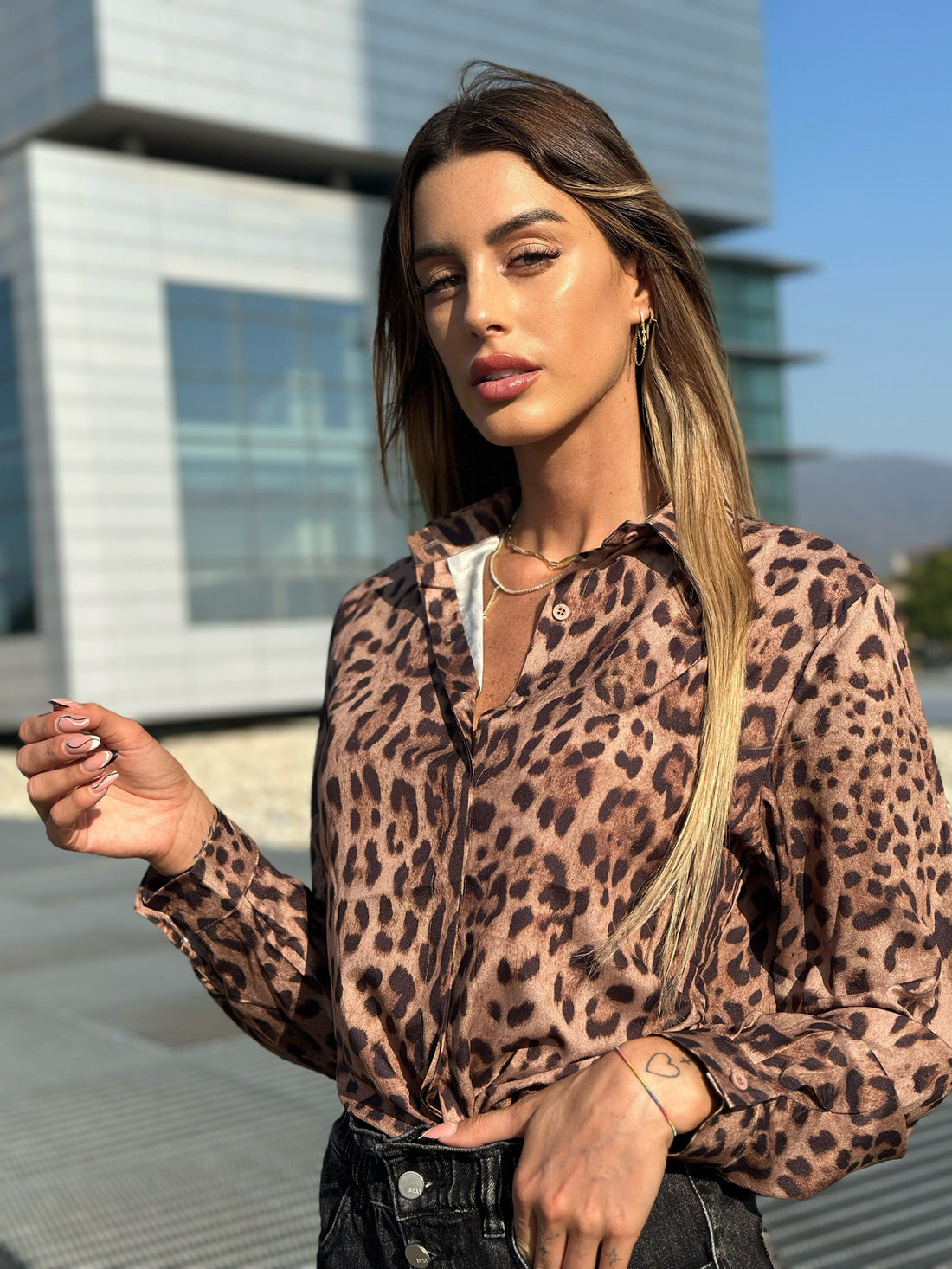 Camicia animalier - R.a. Boutique 