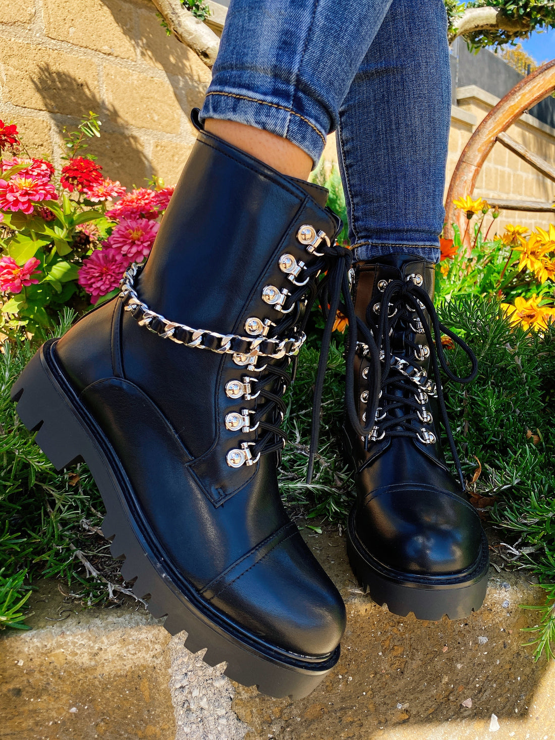 Biker platform erika - R.a. Boutique 