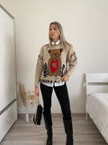 Maglione Teddy Soft Camel - R.a. Boutique 