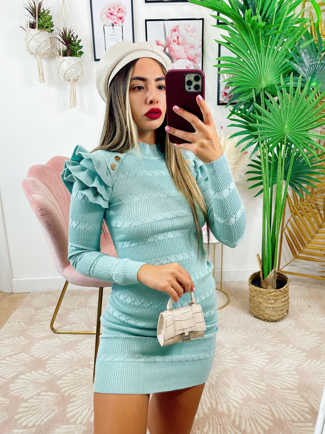 Abito winter tiffany - R.a. Boutique 