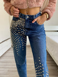 Jeans con borchie - R.a. Boutique 