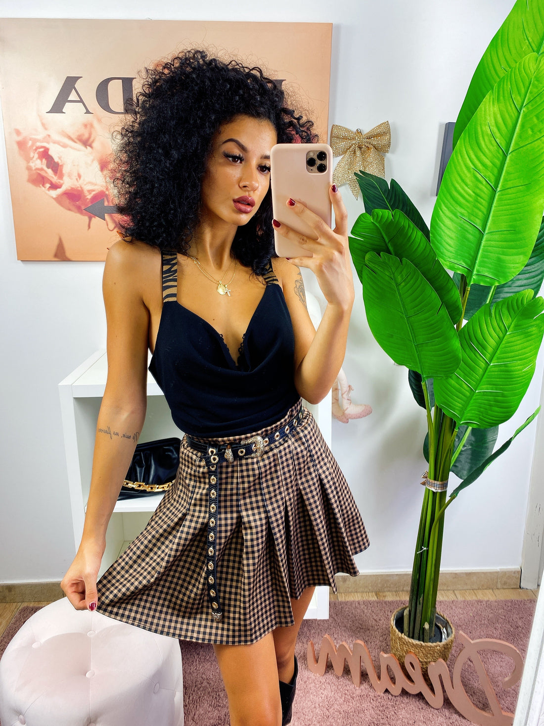 Body easy nero con incrocio - R.a. Boutique 