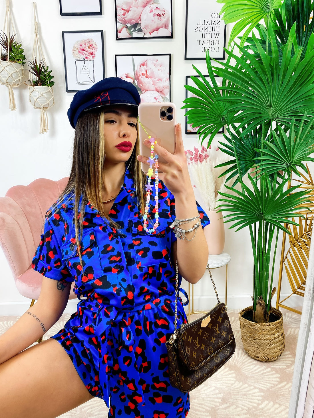 Tutina maculata blu - R.a. Boutique 