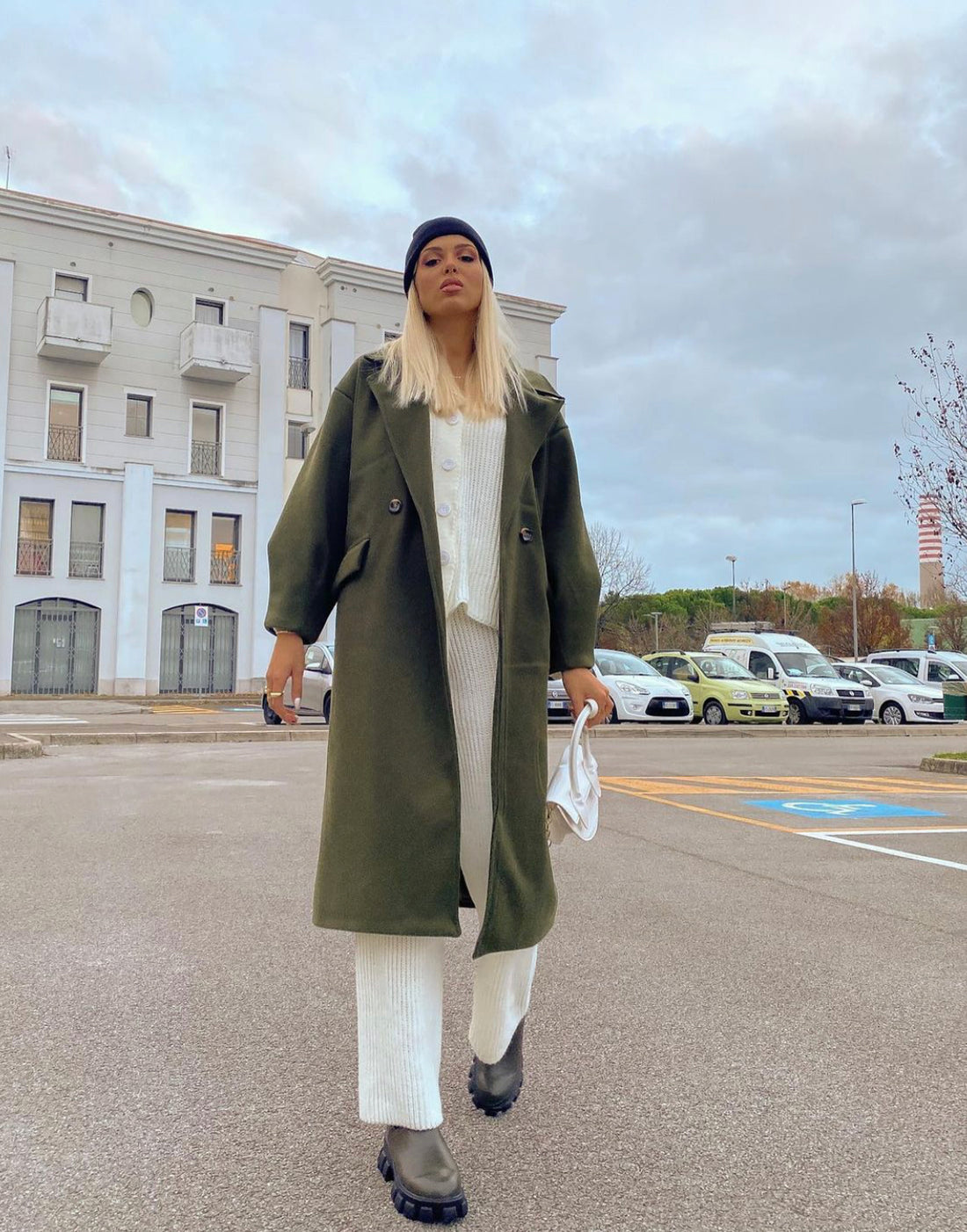 Cappotto verde militare - R.a. Boutique 