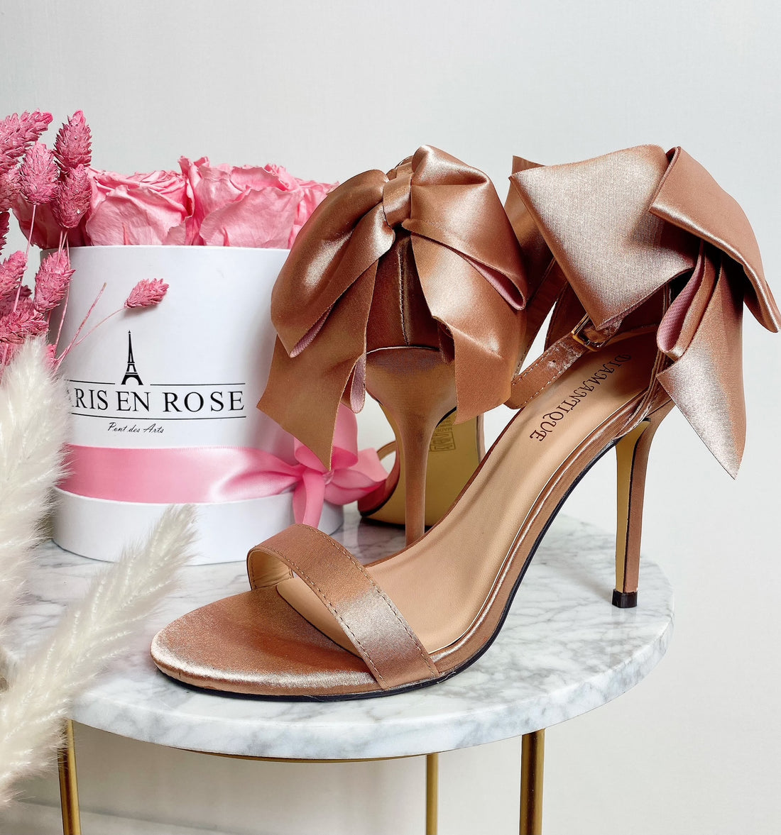 Tacco con Fiocco Rosa - R.a. Boutique 