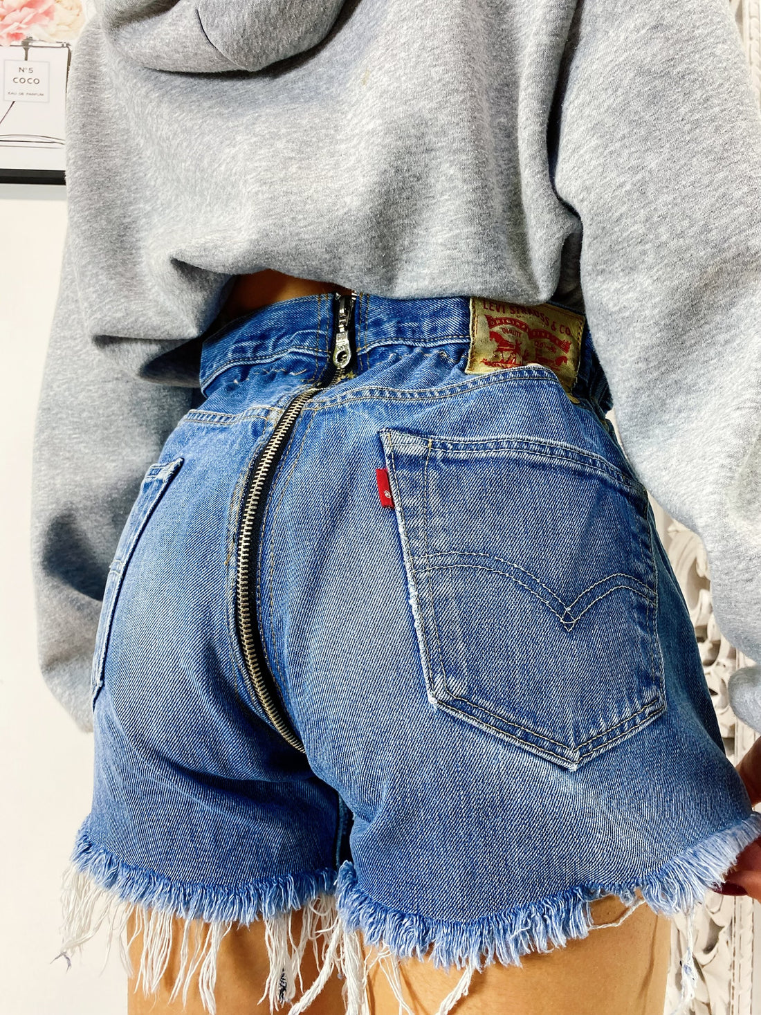 Levi’s Vintage bagno scuro con zip posteriore - R.a. Boutique 